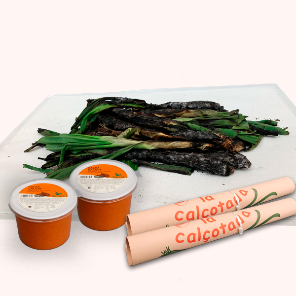 Pack calçotada 5-6 persones calçots cuits